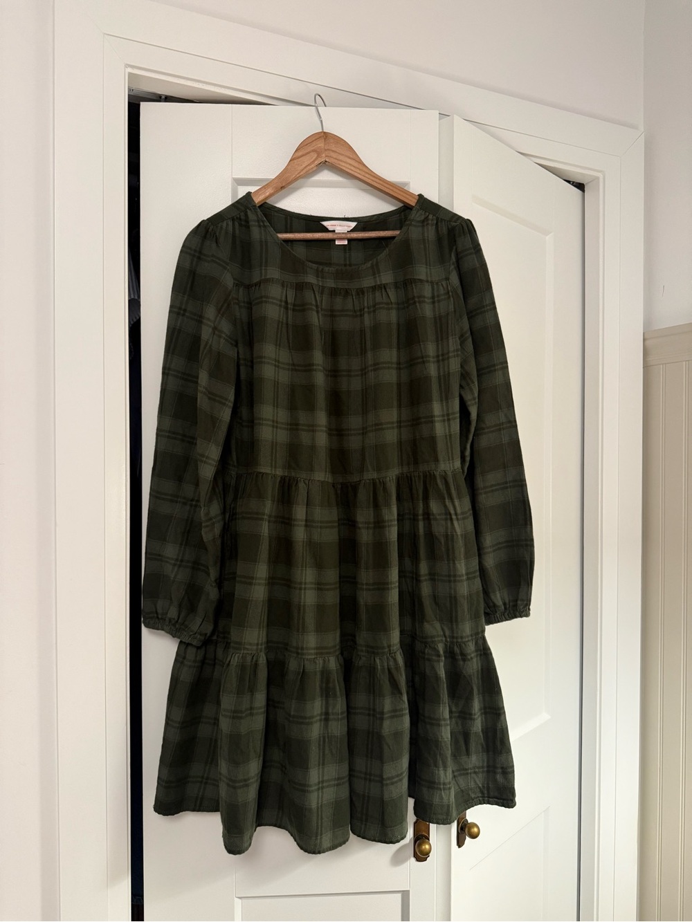 Jillian Harris x Joe Fresh Plaid Fall Dress